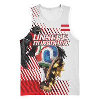 Personalized Austria Football Basketball Jersey Unsere Burschen Striped Graphic With Action Player