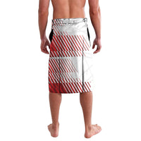 Personalized Austria Football Lavalava Unsere Burschen Striped Graphic With Action Player