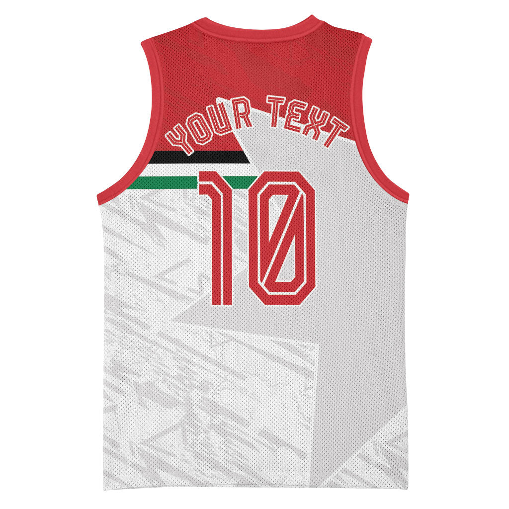 Personalized Jordan Football Basketball Jersey The Chivalrous Ones Soccer Player - Jordanian Flag Heritage