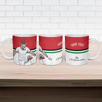 Personalized Jordan Football Ceramic Mug The Chivalrous Ones Soccer Player - Jordanian Flag Heritage