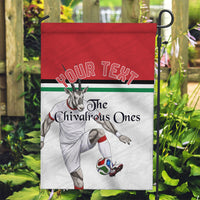 Personalized Jordan Football Garden Flag The Chivalrous Ones Soccer Player - Jordanian Flag Heritage