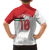 Personalized Jordan Football Hawaiian Shirt The Chivalrous Ones Soccer Player - Jordanian Flag Heritage