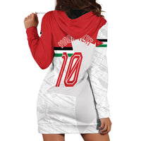 Personalized Jordan Football Hoodie Dress The Chivalrous Ones Soccer Player - Jordanian Flag Heritage
