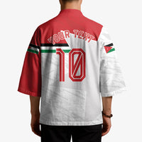 Personalized Jordan Football Kimono The Chivalrous Ones Soccer Player - Jordanian Flag Heritage