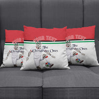 Personalized Jordan Football Pillow Cover The Chivalrous Ones Soccer Player - Jordanian Flag Heritage