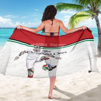 Personalized Jordan Football Sarong The Chivalrous Ones Soccer Player - Jordanian Flag Heritage