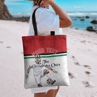 Personalized Jordan Football Tote Bag The Chivalrous Ones Soccer Player - Jordanian Flag Heritage