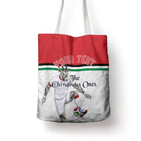 Personalized Jordan Football Tote Bag The Chivalrous Ones Soccer Player - Jordanian Flag Heritage