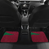 Personalized Portugal Football Selecao Das Quinas Car Mats Iconic Soccer Player Illustration With Portugal Flag