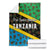 Tanzania Spice Island Blanket with Clove Leaf Pattern and National Flag Colors