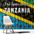Tanzania Spice Island Window Curtain with Clove Leaf Pattern and National Flag Colors