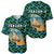 Tanzania Coastal Life Baseball Jersey with Swahili Dhow Boat and Tribal Pattern - Wonder Print Shop