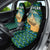 Tanzania Coastal Life Car Seat Cover with Swahili Dhow Boat and Tribal Pattern - Wonder Print Shop