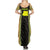 Equatorial Guinea Heritage Summer Maxi Dress with National Emblem and Tribal Zebra Print