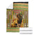 Equatorial Guinea Blanket with Lion Print and Traditional African Kente Patterns