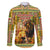 Equatorial Guinea Family Matching Puletasi and Hawaiian Shirt with Lion Print and Traditional African Kente Patterns