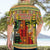 Equatorial Guinea Hawaiian Shirt with Lion Print and Traditional African Kente Patterns