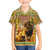 Equatorial Guinea Hawaiian Shirt with Lion Print and Traditional African Kente Patterns