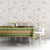 Equatorial Guinea Tablecloth with Lion Print and Traditional African Kente Patterns
