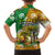 Equatorial Guinea Baobab Tree Family Matching Puletasi and Hawaiian Shirt with Tribal Patterns and Heritage Quote