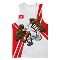 Personalized Tunisia Soccer Basketball Jersey Tunisia Flag Eagle Football Mascot
