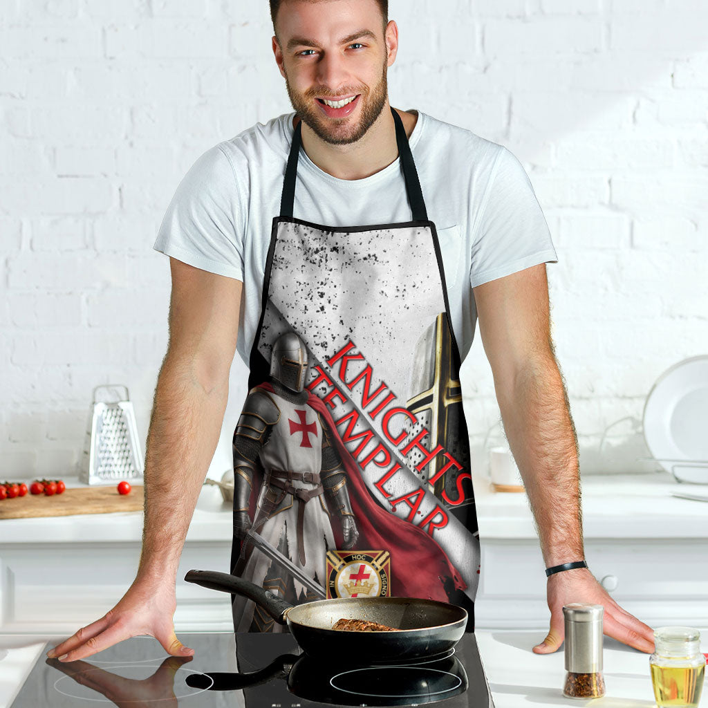 Knights Templar Apron Crusader Warrior Full Armor Red Cross