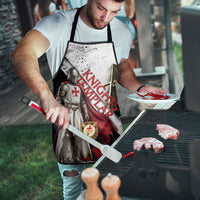 Knights Templar Apron Crusader Warrior Full Armor Red Cross