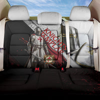 Knights Templar Back Car Seat Cover Crusader Warrior Full Armor Red Cross
