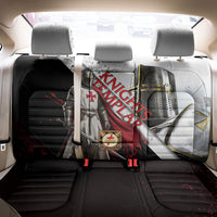 Knights Templar Back Car Seat Cover Crusader Warrior Full Armor Red Cross