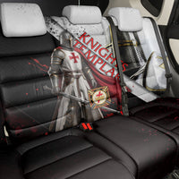 Knights Templar Back Car Seat Cover Crusader Warrior Full Armor Red Cross