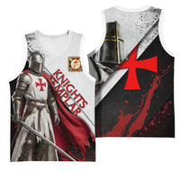 Knights Templar Basketball Jersey Crusader Warrior Full Armor Red Cross