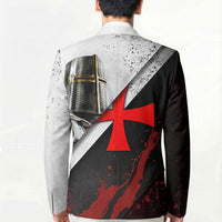 Knights Templar Blazer Crusader Warrior Full Armor Red Cross