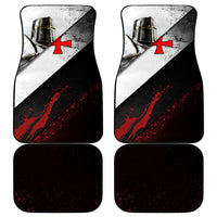 Knights Templar Car Mats Crusader Warrior Full Armor Red Cross