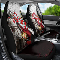 Knights Templar Car Seat Cover Crusader Warrior Full Armor Red Cross