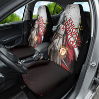 Knights Templar Car Seat Cover Crusader Warrior Full Armor Red Cross