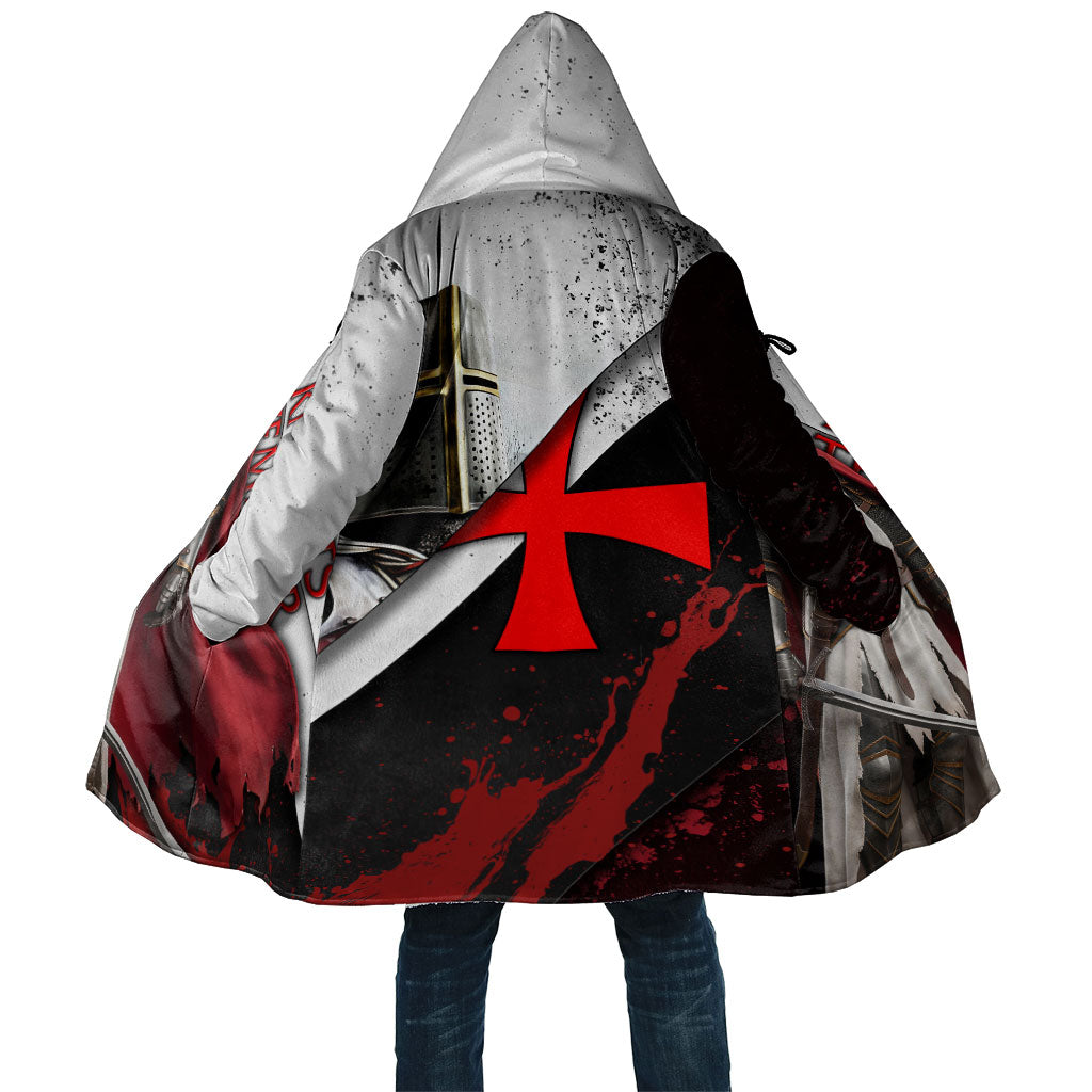Knights Templar Cloak Crusader Warrior Full Armor Red Cross