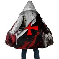 Knights Templar Cloak Crusader Warrior Full Armor Red Cross