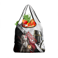Knights Templar Grocery Bag Crusader Warrior Full Armor Red Cross