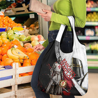 Knights Templar Grocery Bag Crusader Warrior Full Armor Red Cross