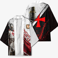 Knights Templar Kimono Crusader Warrior Full Armor Red Cross