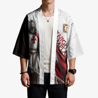 Knights Templar Kimono Crusader Warrior Full Armor Red Cross