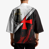 Knights Templar Kimono Crusader Warrior Full Armor Red Cross
