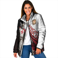 Knights Templar Padded Jacket Crusader Warrior Full Armor Red Cross