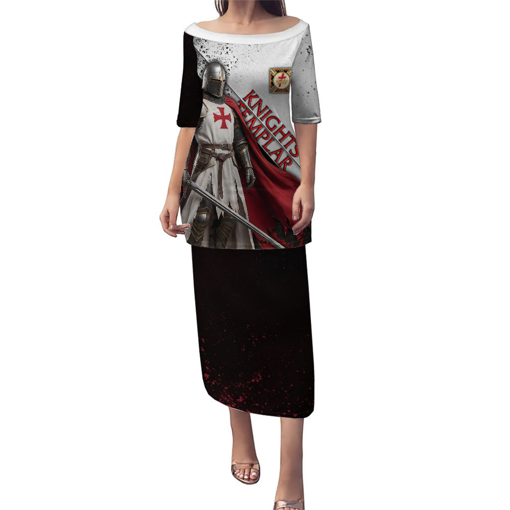 Knights Templar Puletasi Crusader Warrior Full Armor Red Cross