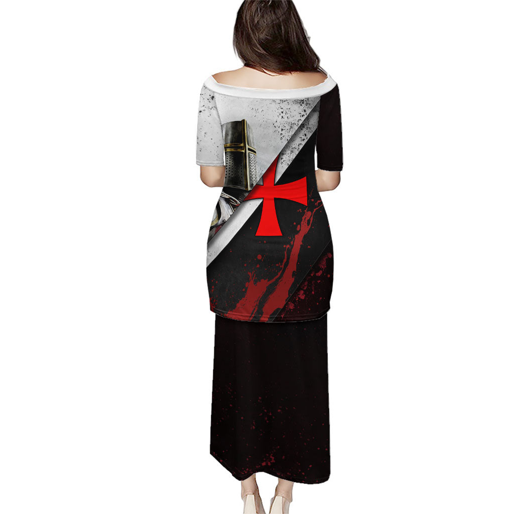 Knights Templar Puletasi Crusader Warrior Full Armor Red Cross
