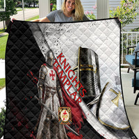 Knights Templar Quilt Crusader Warrior Full Armor Red Cross