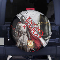 Knights Templar Spare Tire Cover Crusader Warrior Full Armor Red Cross