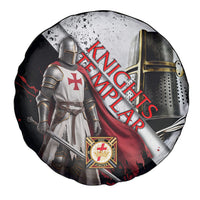 Knights Templar Spare Tire Cover Crusader Warrior Full Armor Red Cross