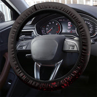 Knights Templar Steering Wheel Cover Crusader Warrior Full Armor Red Cross