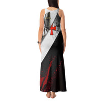 Knights Templar Tank Maxi Dress Crusader Warrior Full Armor Red Cross